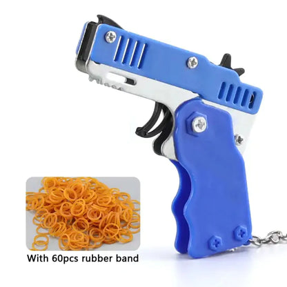 Rubber Band Keychain Shooter - Evorp