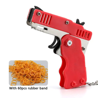 Rubber Band Keychain Shooter - Evorp